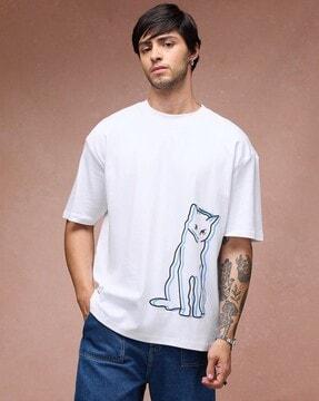 animal relaxed fit t-shirt