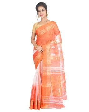 anirban tassar saree with various and multiple vibrant colors traditional saree