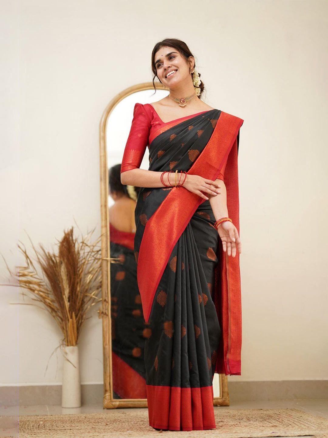 anjaneya sarees ethnic motifs woven design zari saree