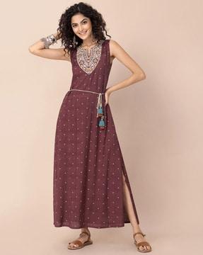 ankle-length a-line kurta