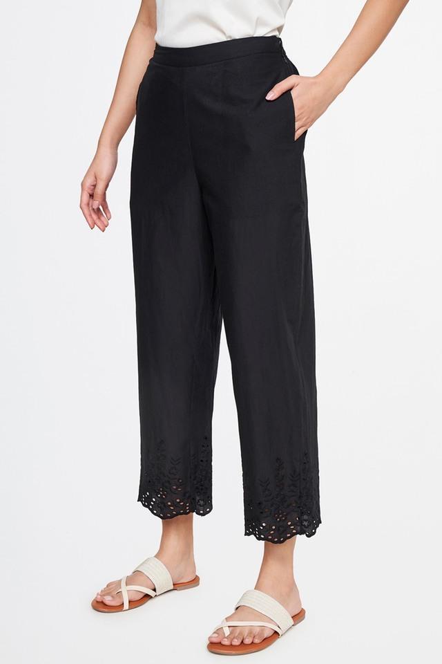 ankle length cotton womens pants