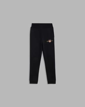 ankle length mid-rise joggers