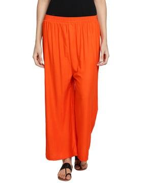 ankle length rayon palazzos