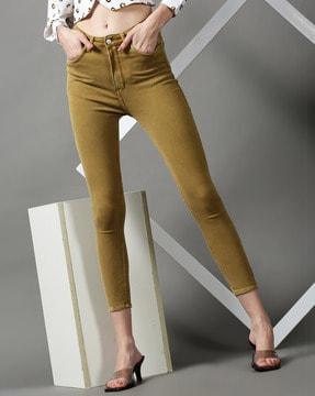 ankle length skinny jeans