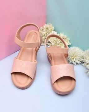 ankle strap slip-on sandals