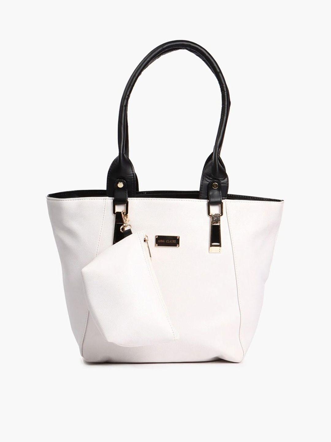 anna claire pu shoulder bag handbags