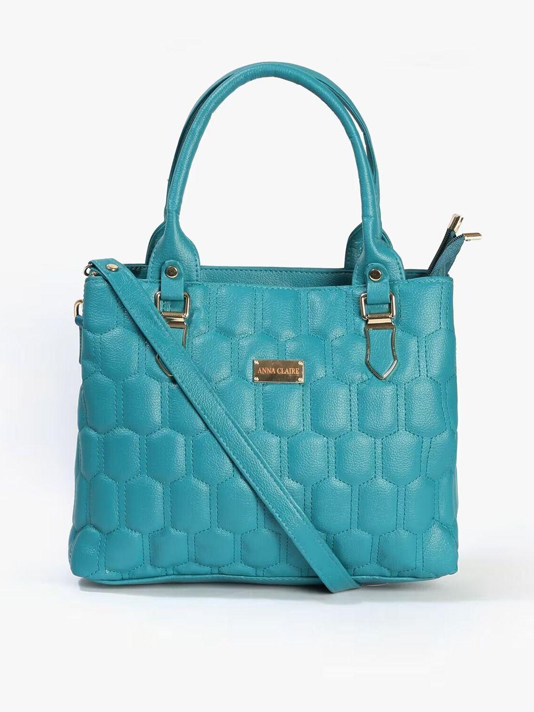 anna claire quilted structured handheld bag