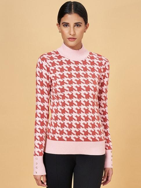 annabelle by pantaloons pink sweater