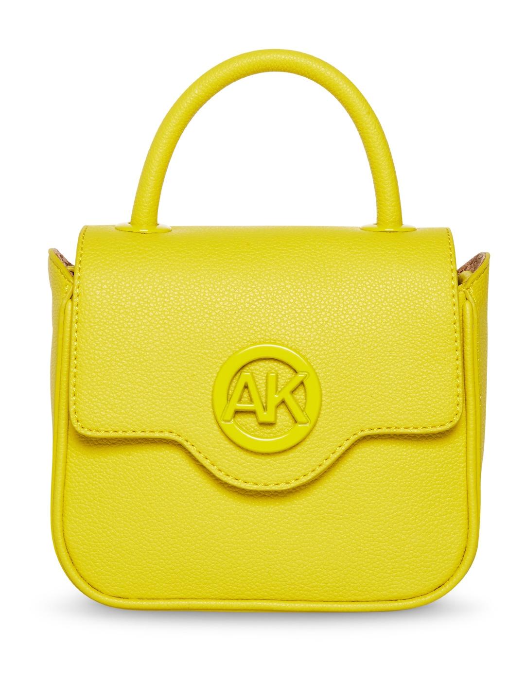 anne klein textured structured satchel bag with brand logo detail