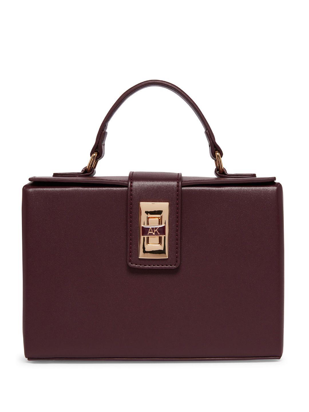 anne klein structured satchel