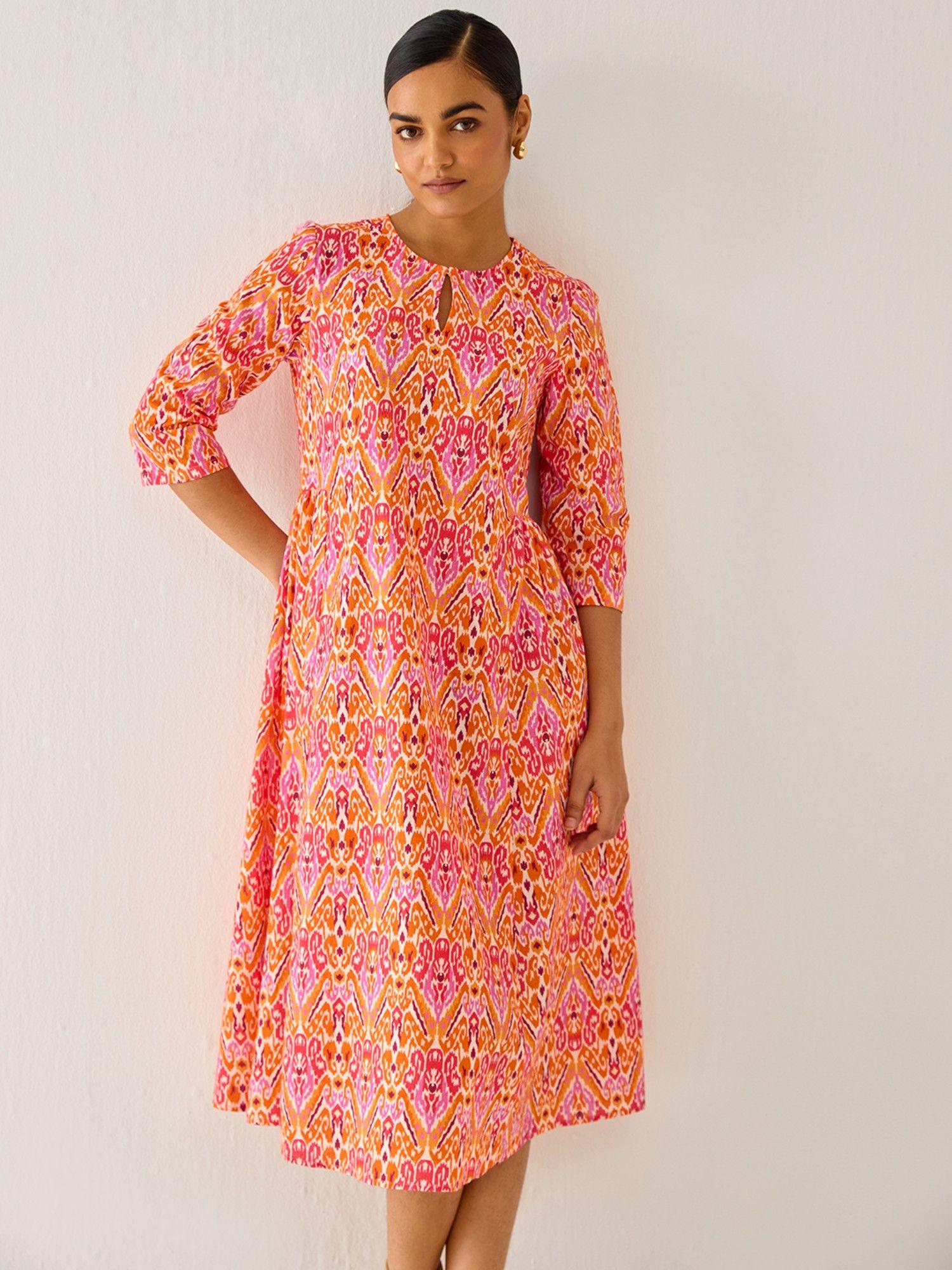 anokhi fit and flare kurta