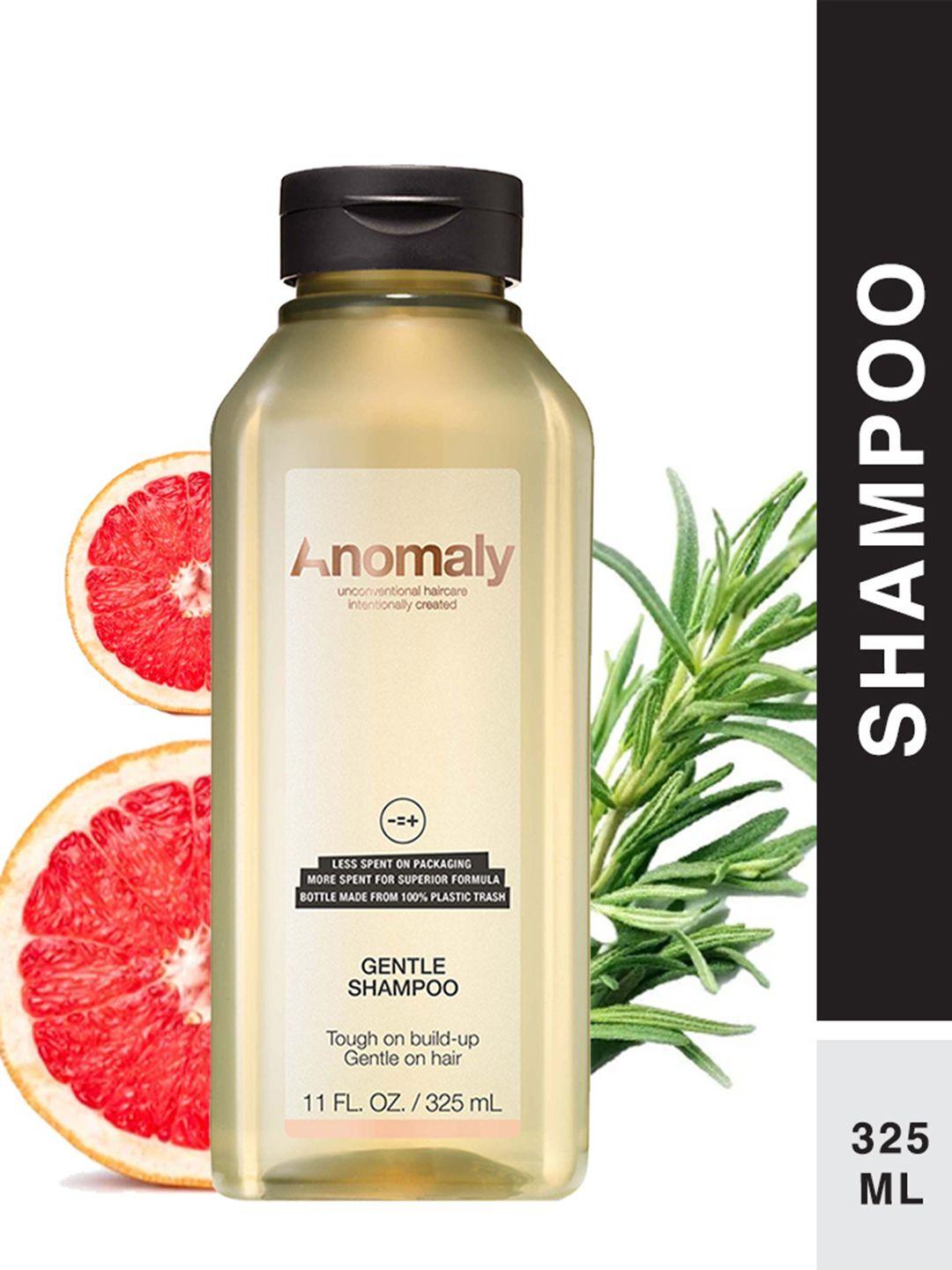 anomaly gentle shampoo for all hair types with rosemary & grapefruit - 325 ml