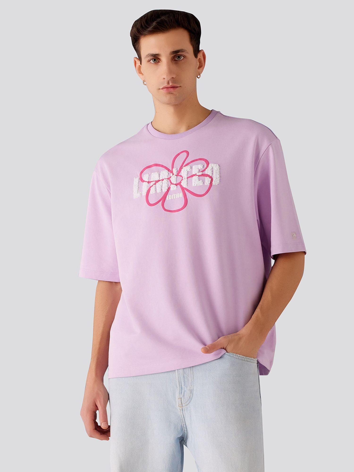 anomaly oversized unisex t-shirt - lavender