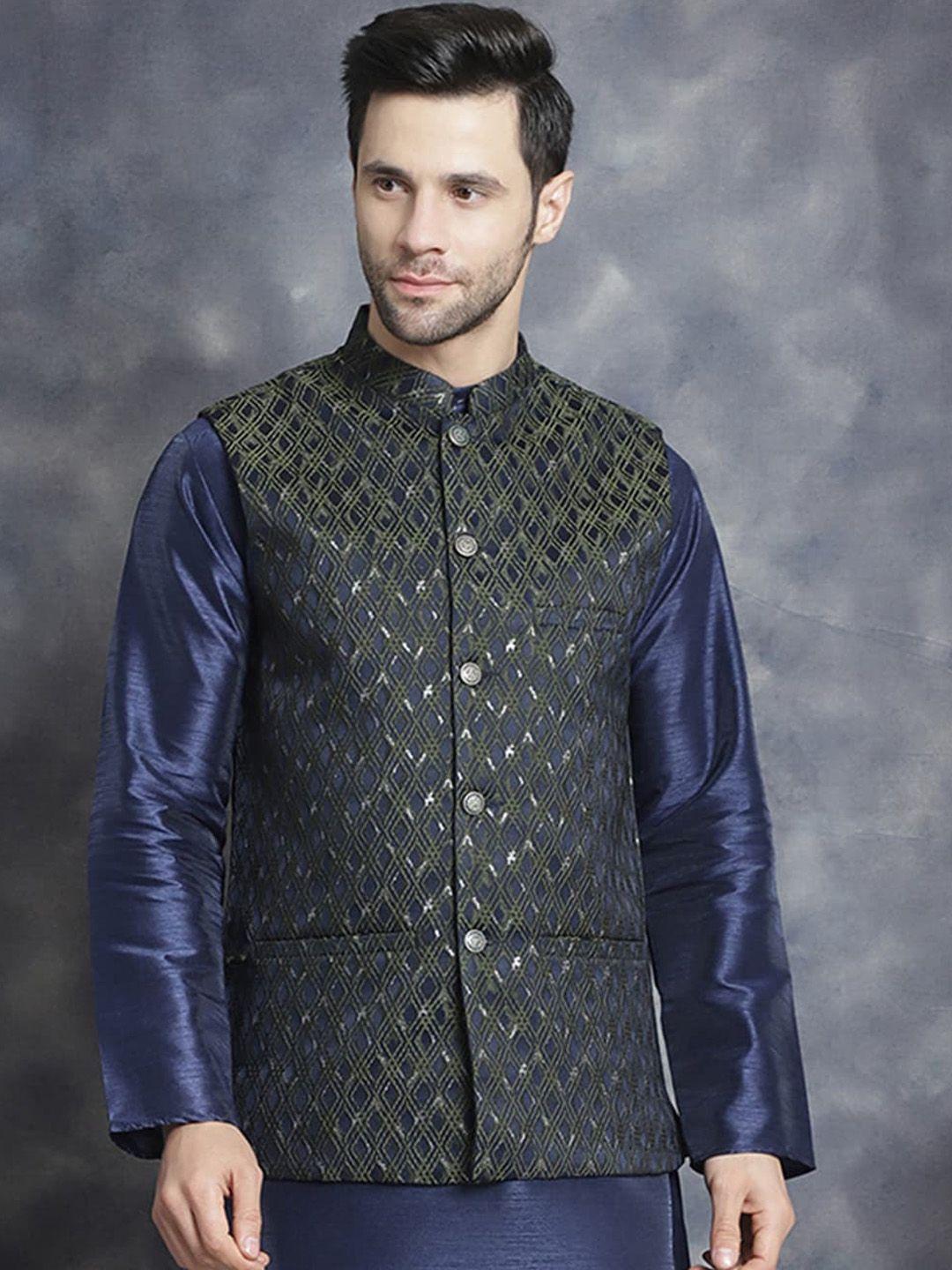 anouk embroidered nehru jacket