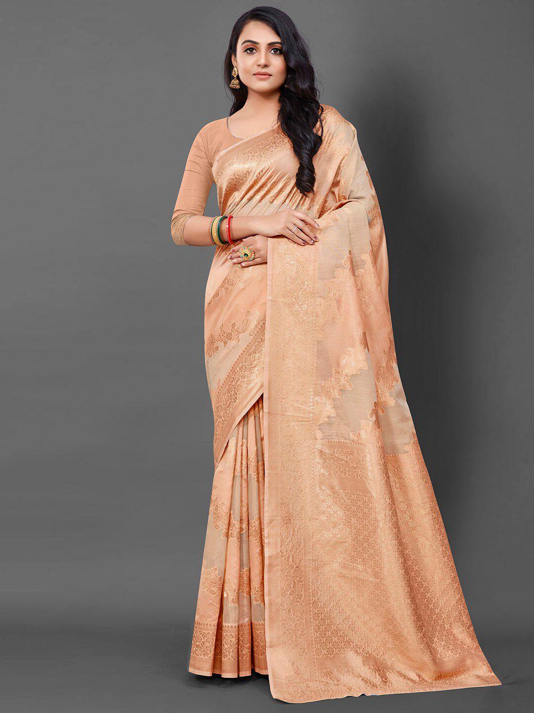 anouk ethnic motif woven design banarasi saree