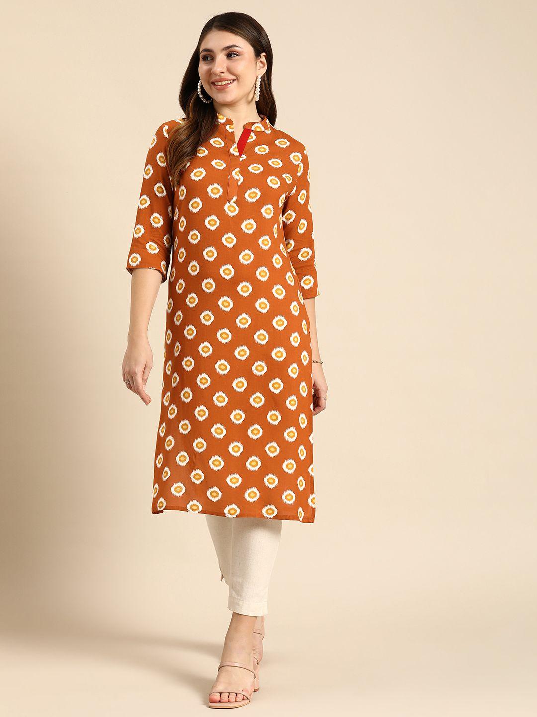 anouk ethnic motifs printed kurta