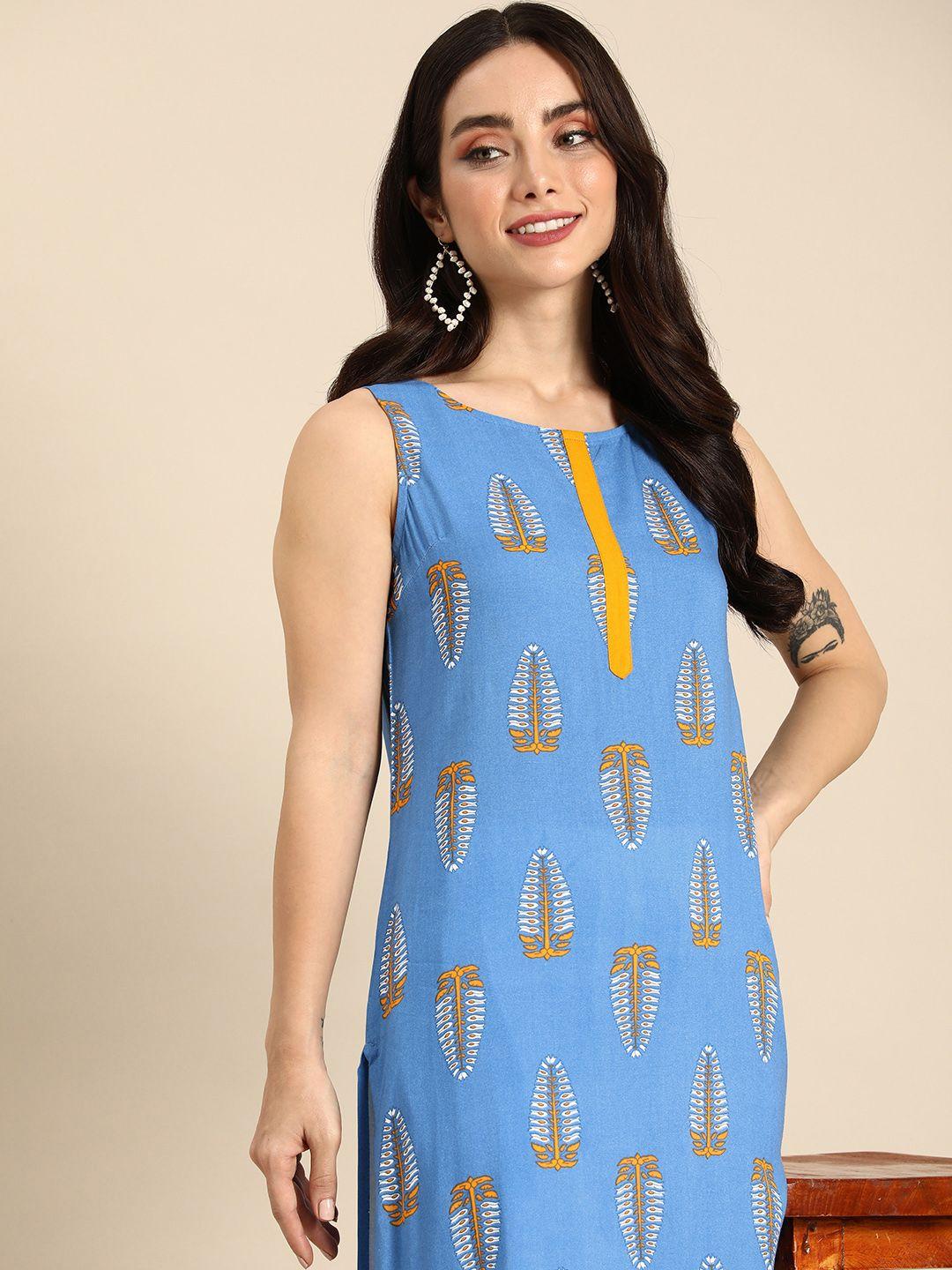 anouk ethnic motifs printed kurta