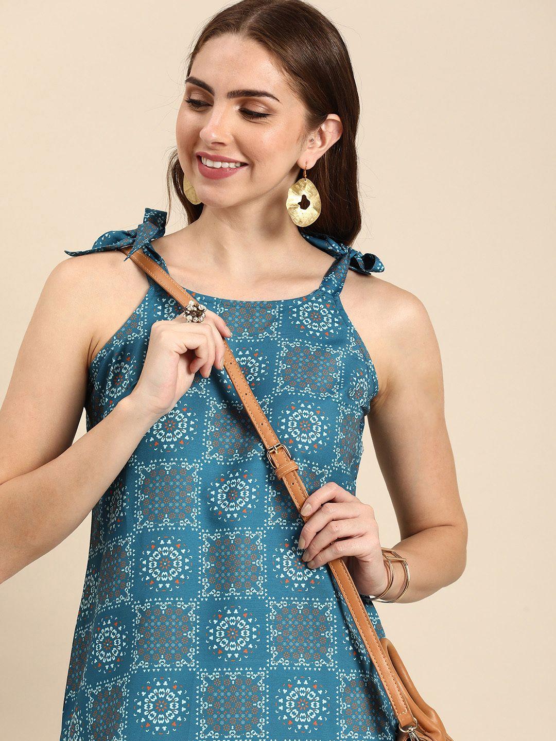 anouk ethnic motifs printed kurta