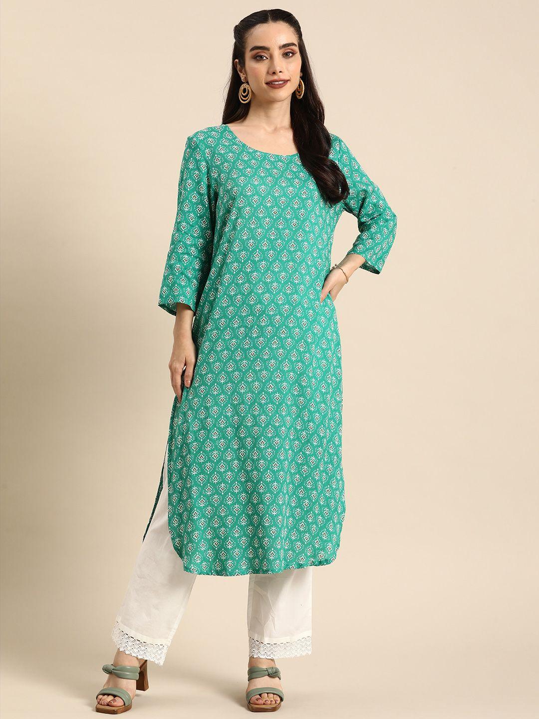 anouk ethnic motifs printed kurta