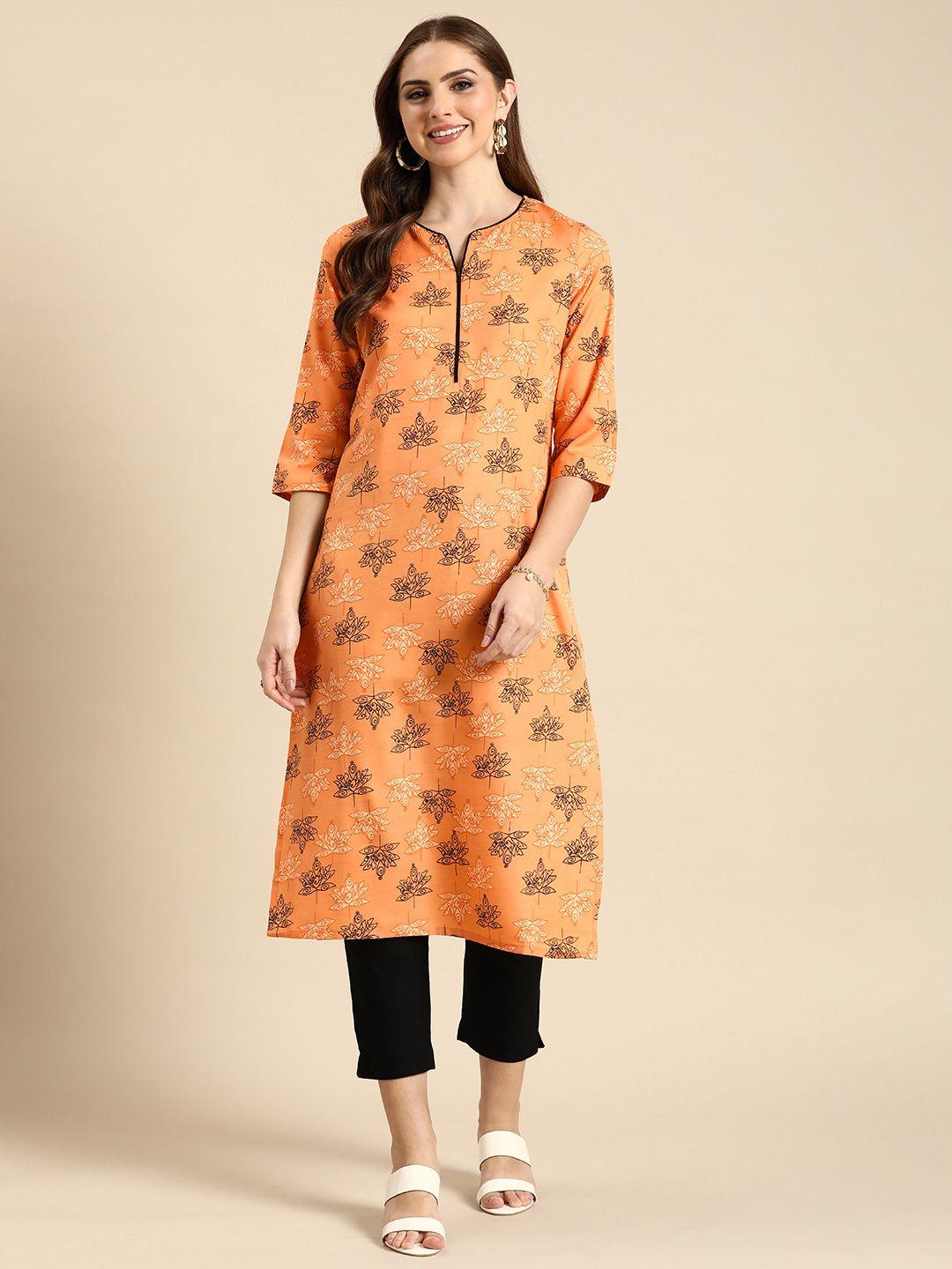 anouk ethnic motifs printed kurta