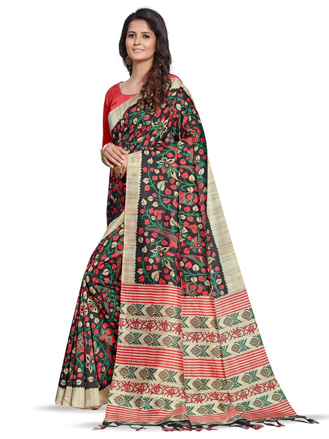 anouk ethnic motifs printed saree