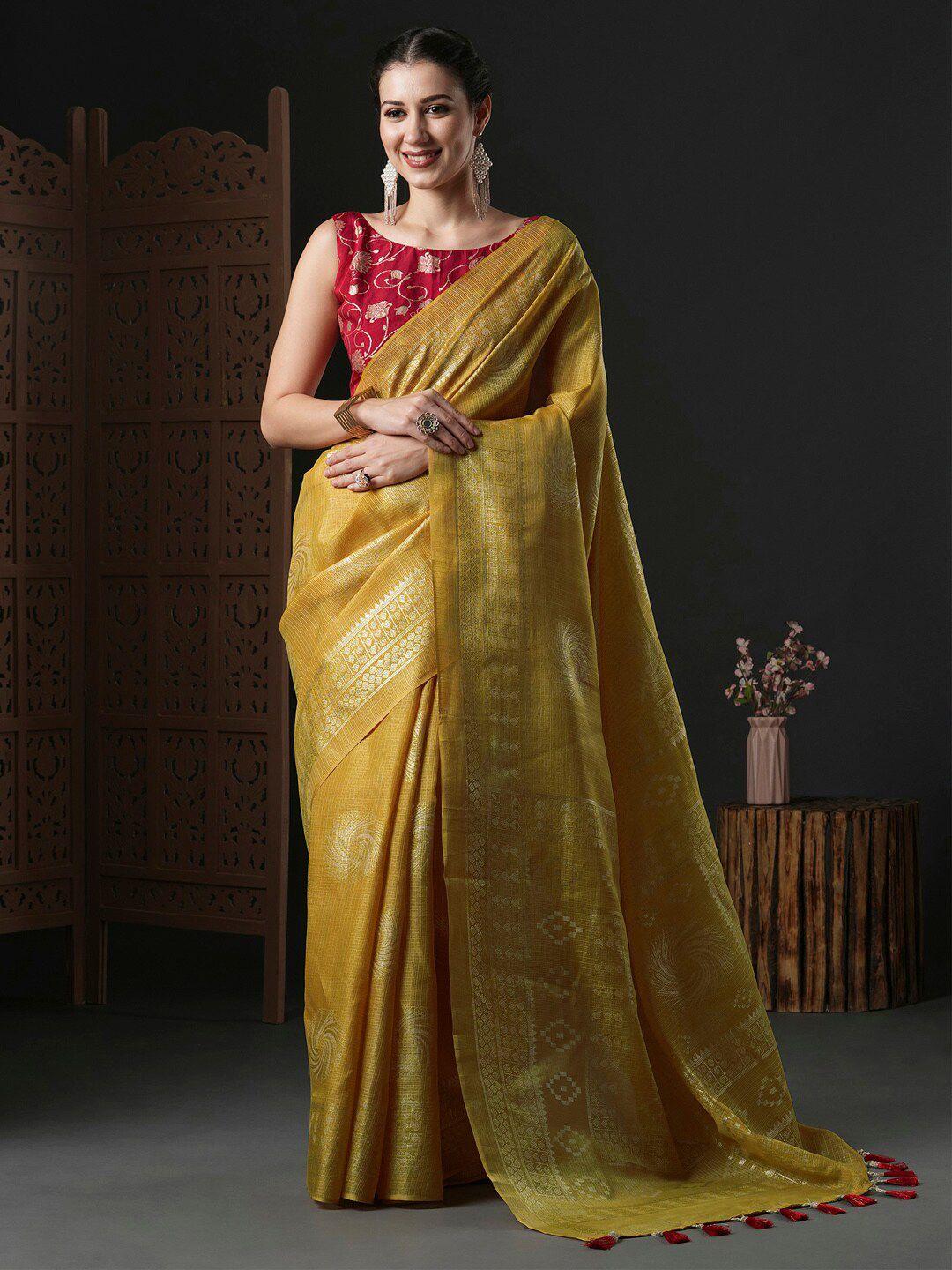 anouk ethnic motifs printed saree