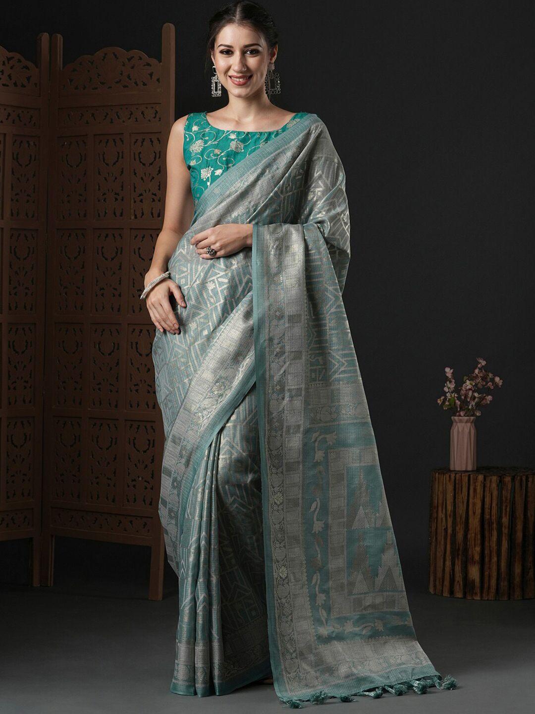 anouk ethnic motifs printed saree