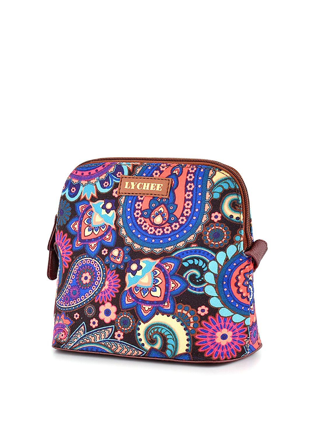 anouk ethnic motifs printed structured sling bag