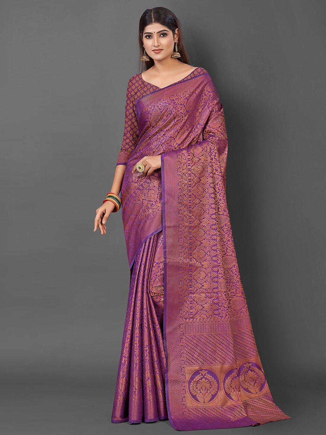 anouk ethnic motifs woven design banarasi saree