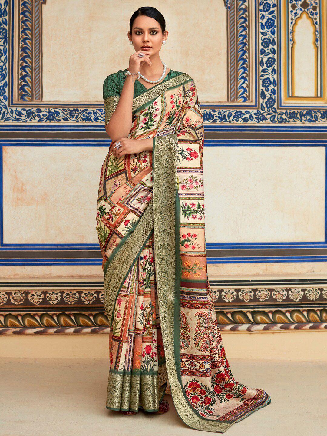 anouk paisley woven design designer sungudi saree