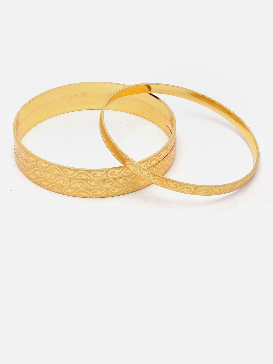 anouk set of 4 gold-plated bangles