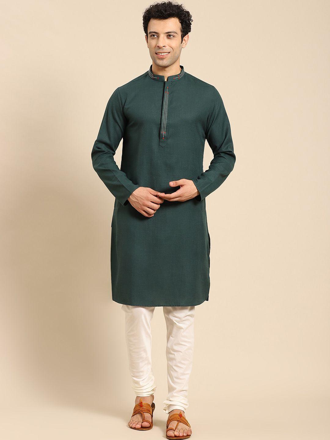 anouk thread work kurta