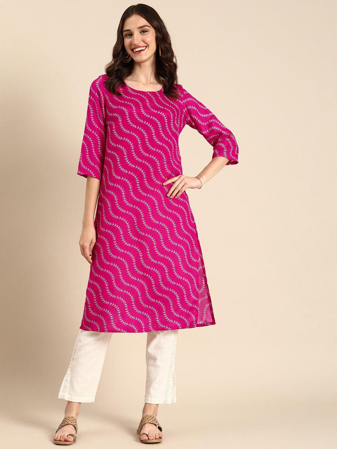 anouk tribal printed kurta