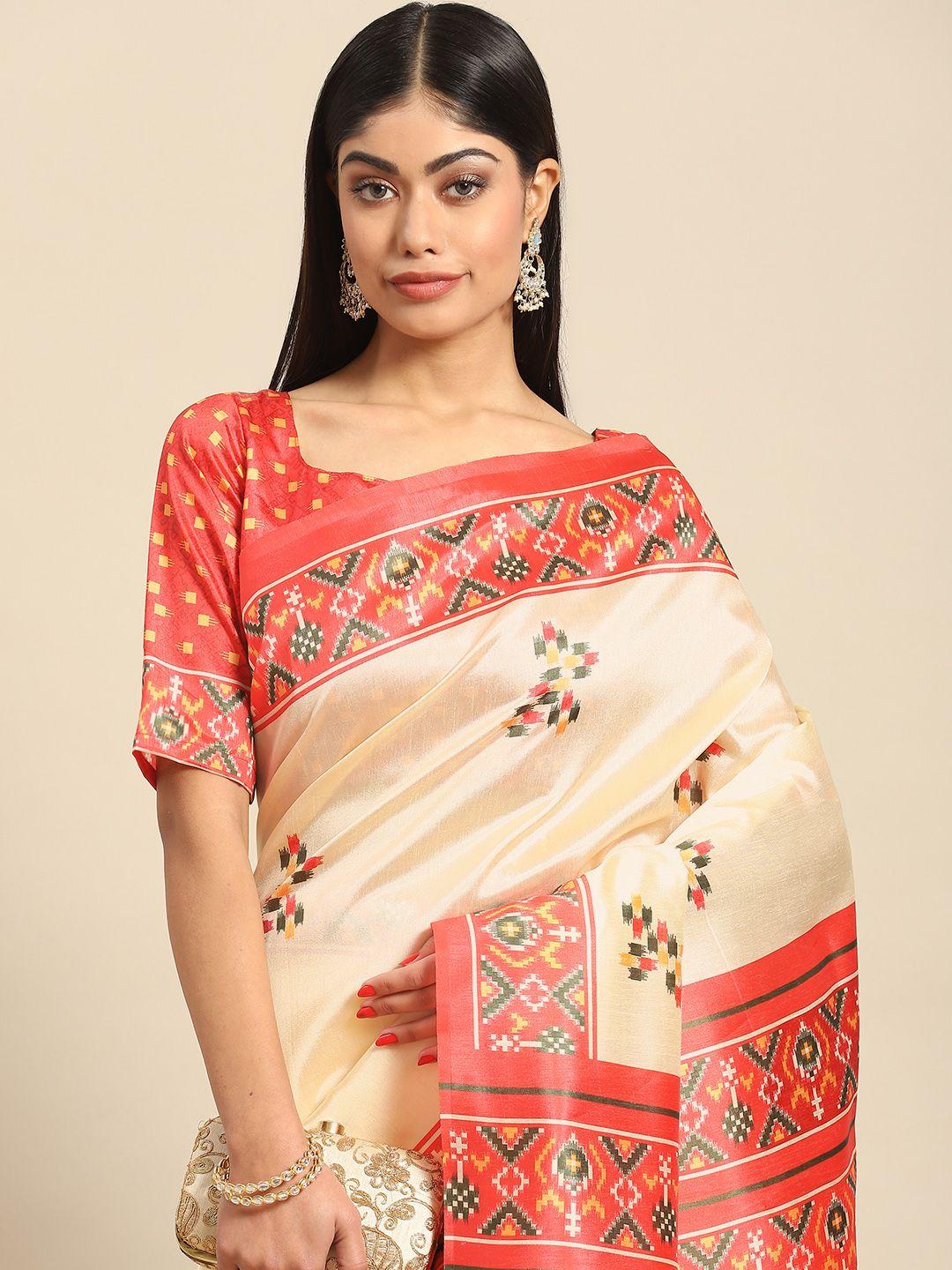 anouk woman silk blend saree