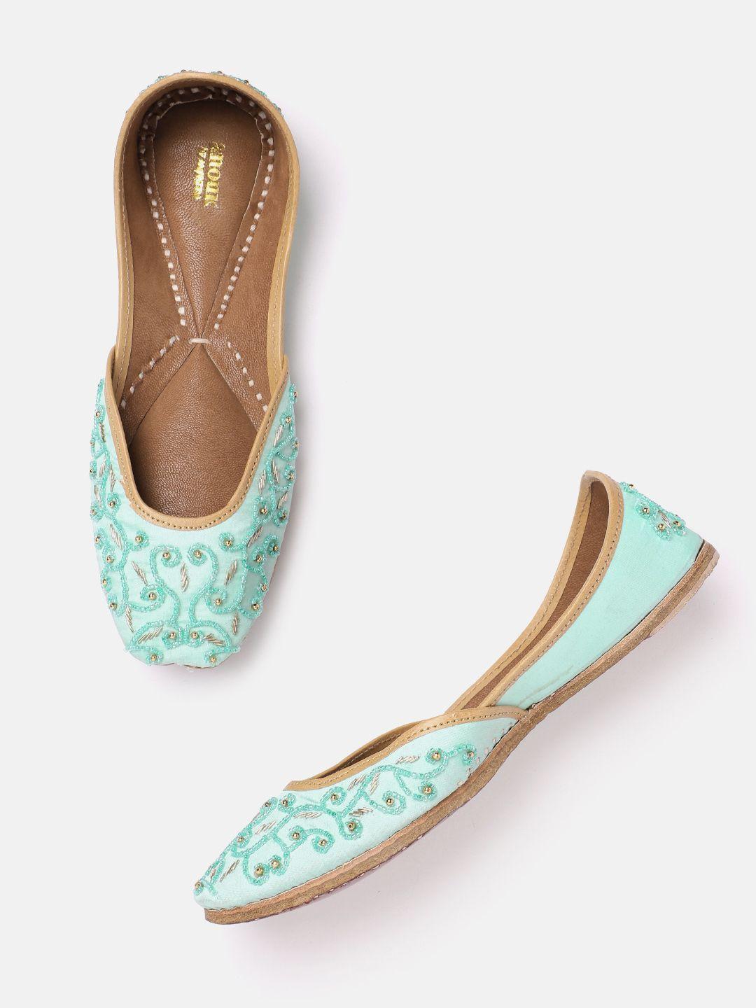 anouk women embellished handcrafted mojaris