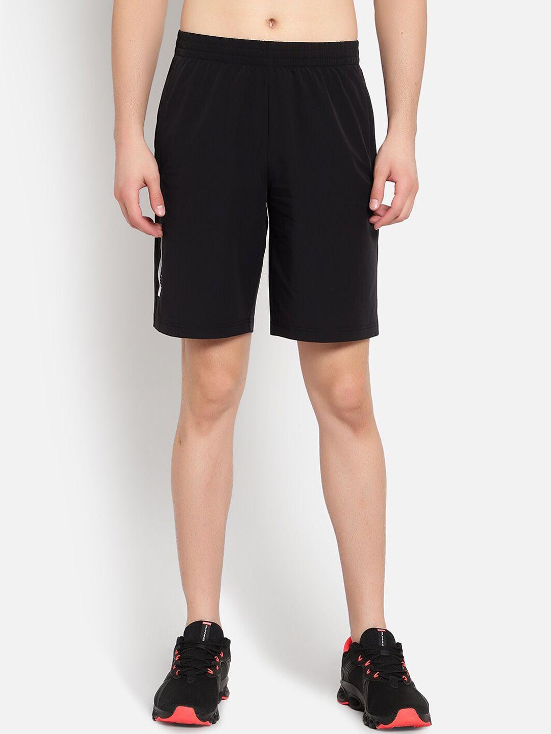 anta men black outdoor sports shorts
