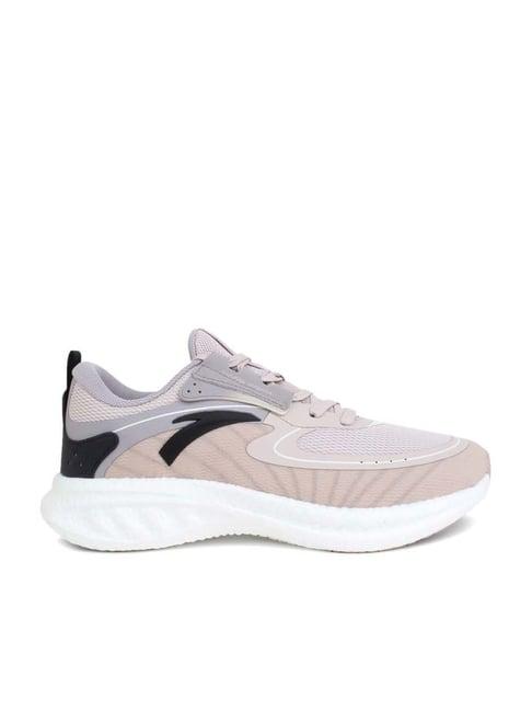 anta women's mars foam beige running shoes