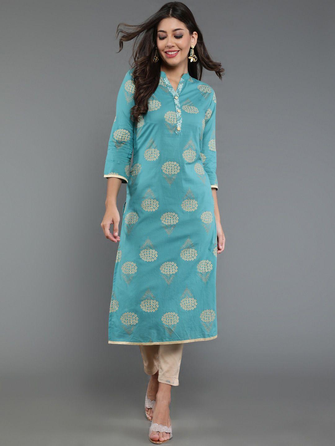 antaran geometric embroidered kurta