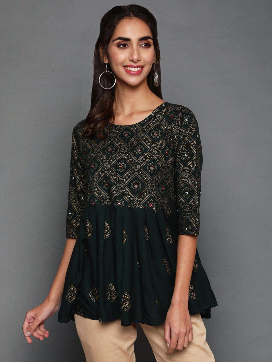 antaran printed tunic