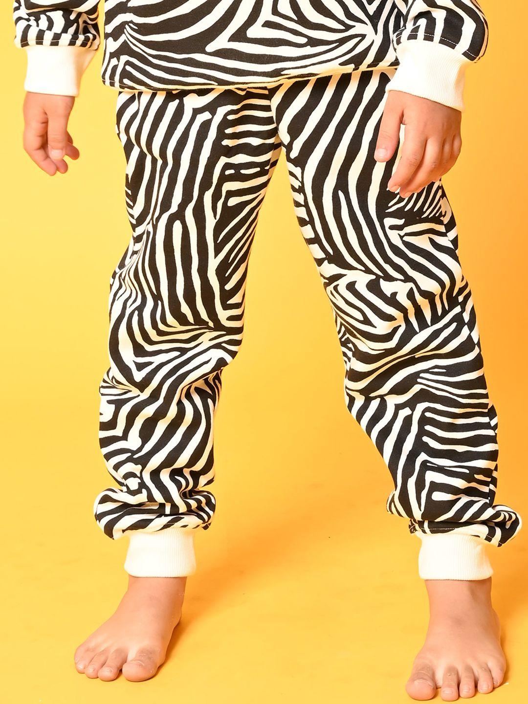 anthrilo boys animal printed relaxed high-rise easy wash trousers