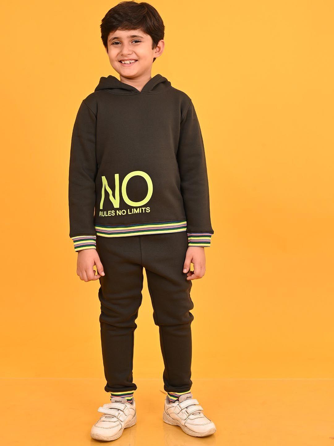 anthrilo boys hooded sweatshirt with jogger