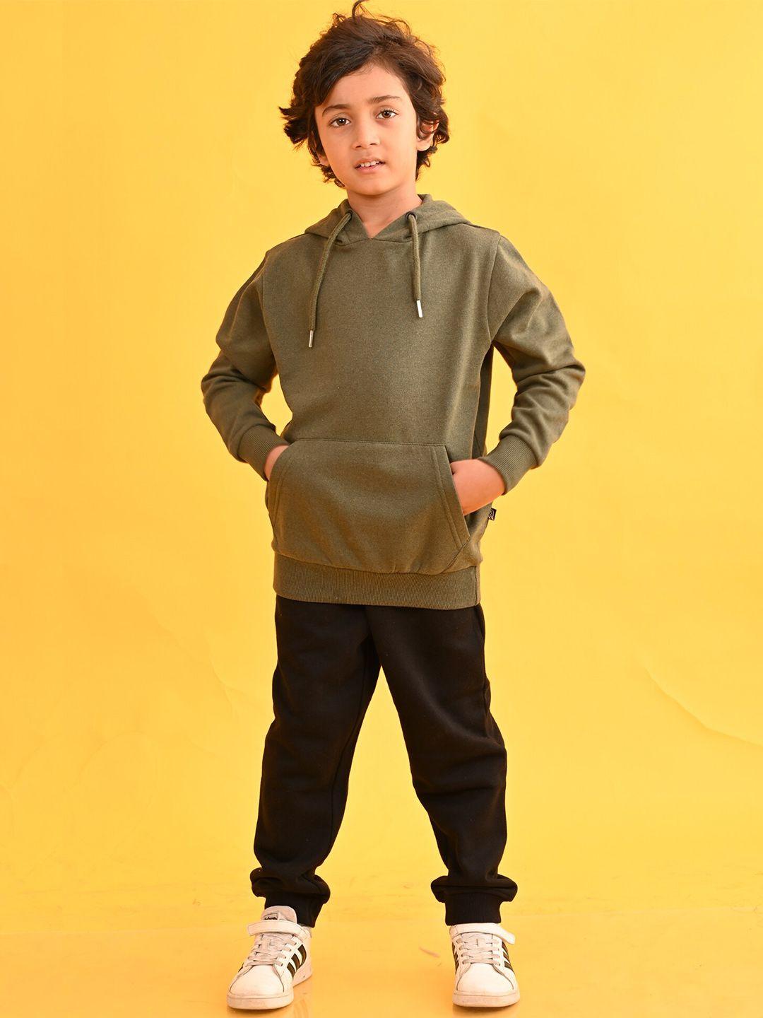 anthrilo boys hooded sweatshirt with joggers