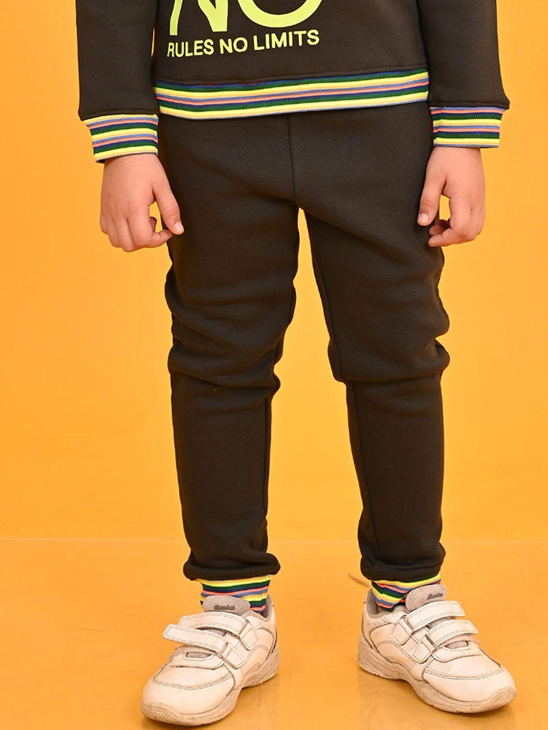 anthrilo boys olive green relaxed easy wash joggers trousers