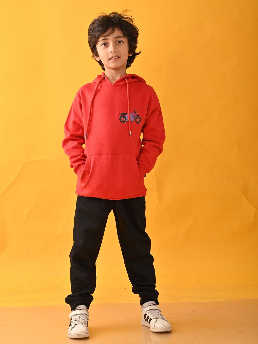 anthrilo boys red top with trousers