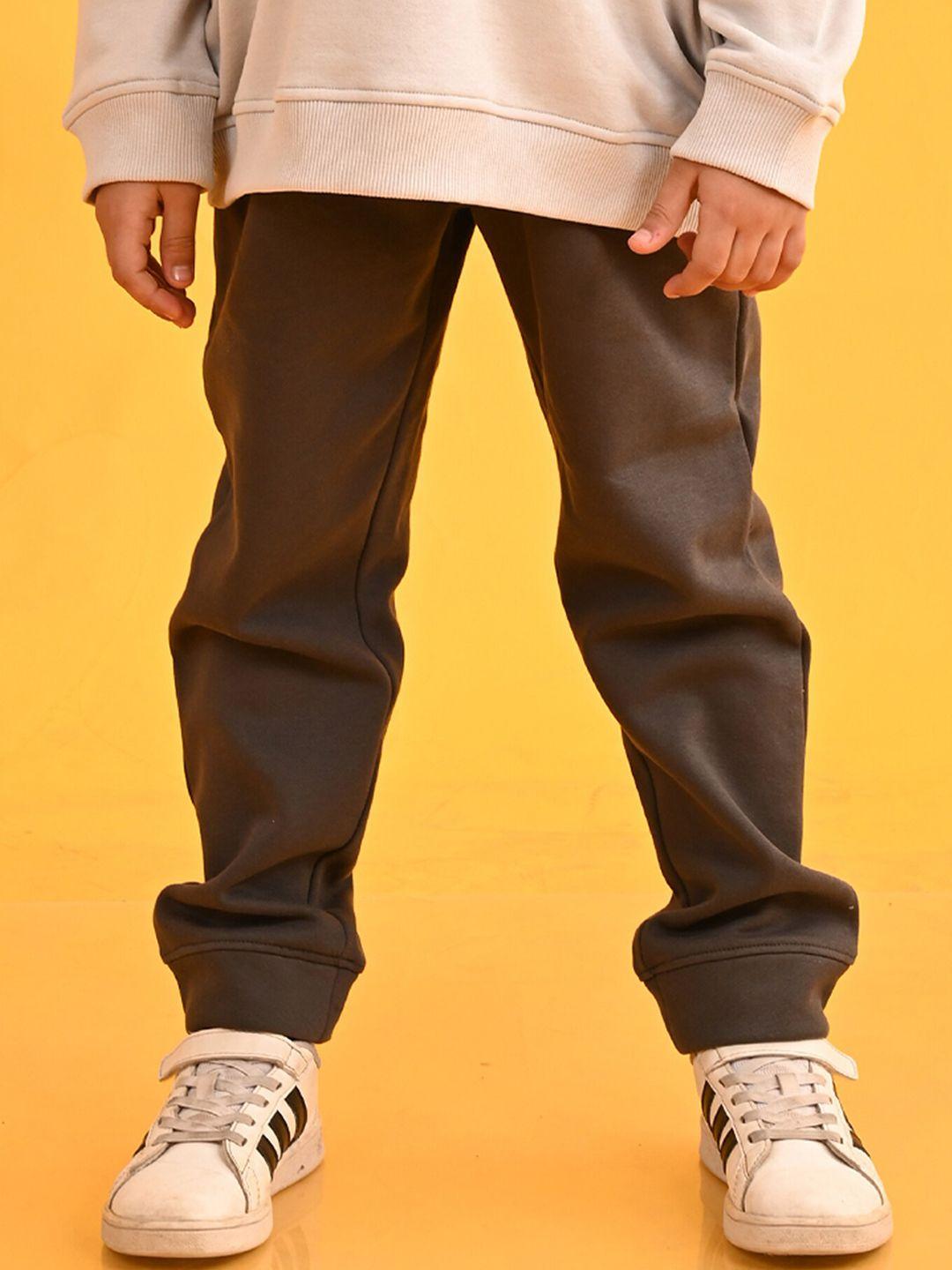 anthrilo boys relaxed mid-rise fleece joggers