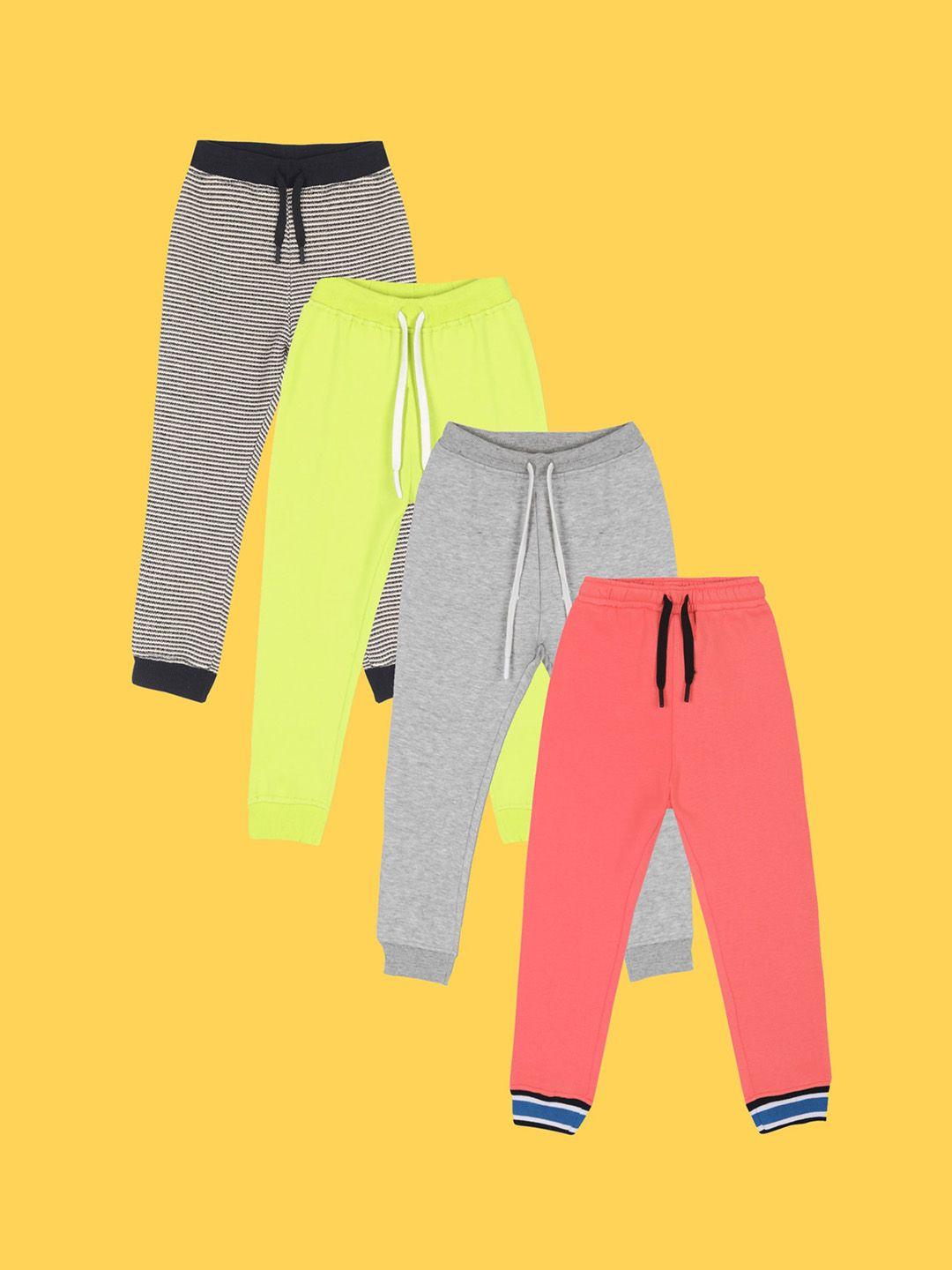 anthrilo boys relaxed pack of 4 joggers
