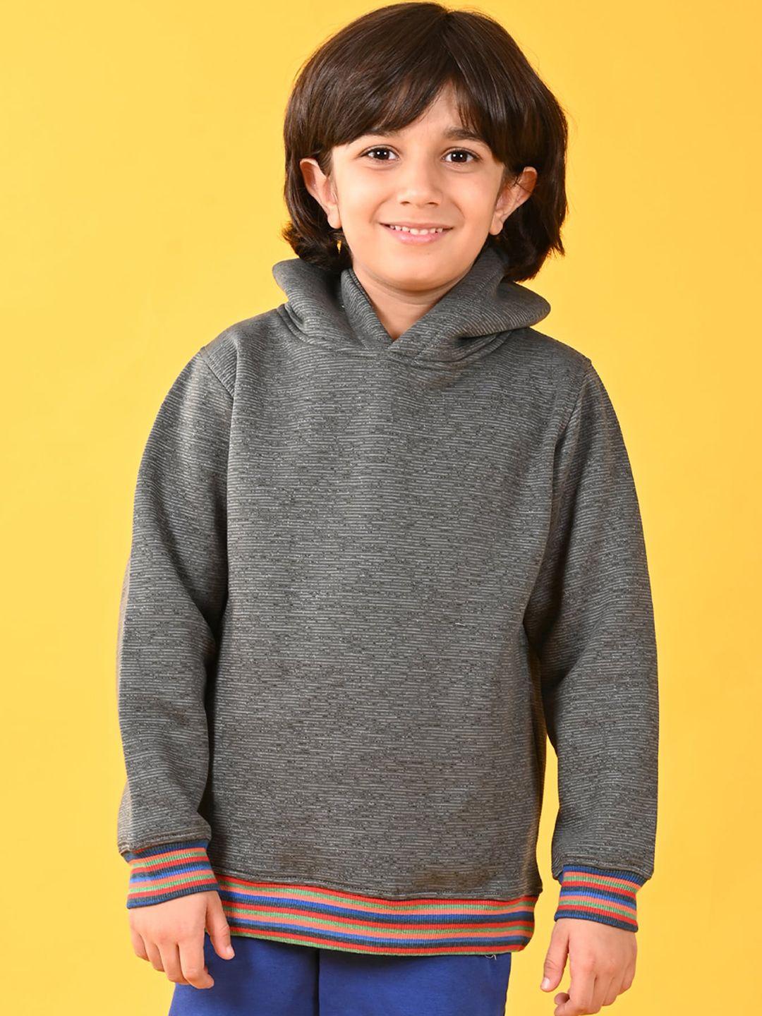 anthrilo boys striped hooded pullover