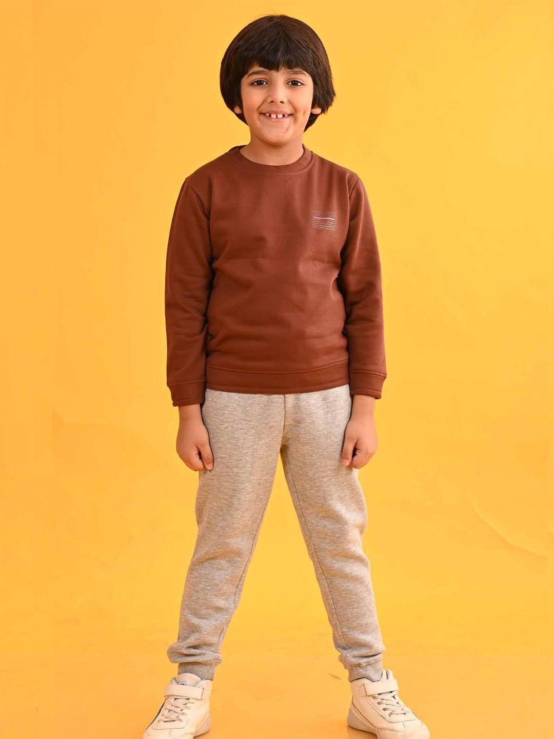 anthrilo boys sweatshirt with joggers