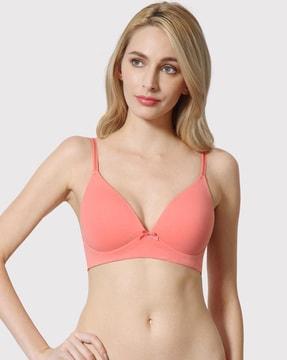 anti-bacterial & padded live-in bra