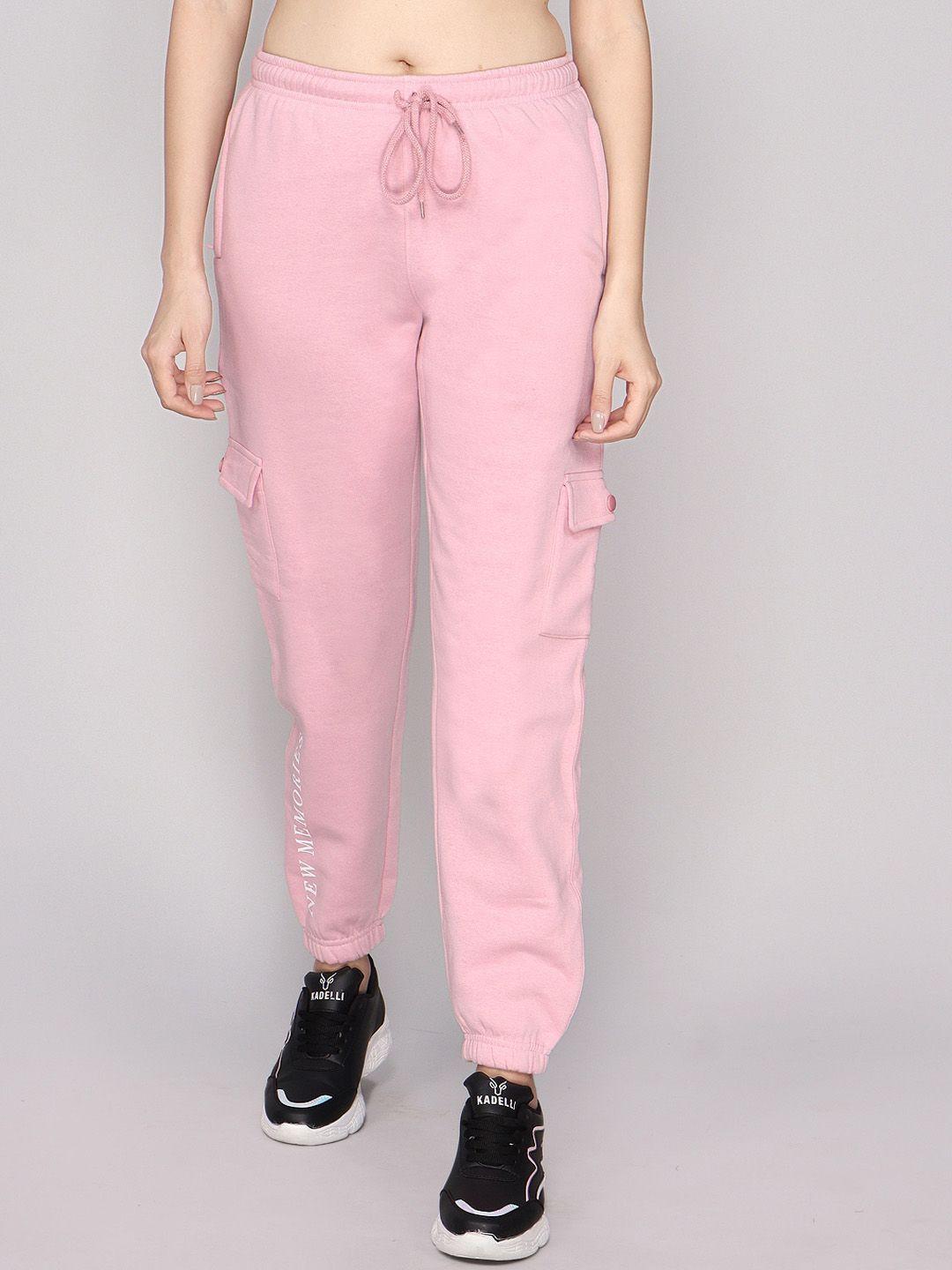 anti culture women relaxed-fit cargo joggers